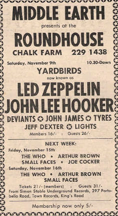 Roundhouse 1968 ad