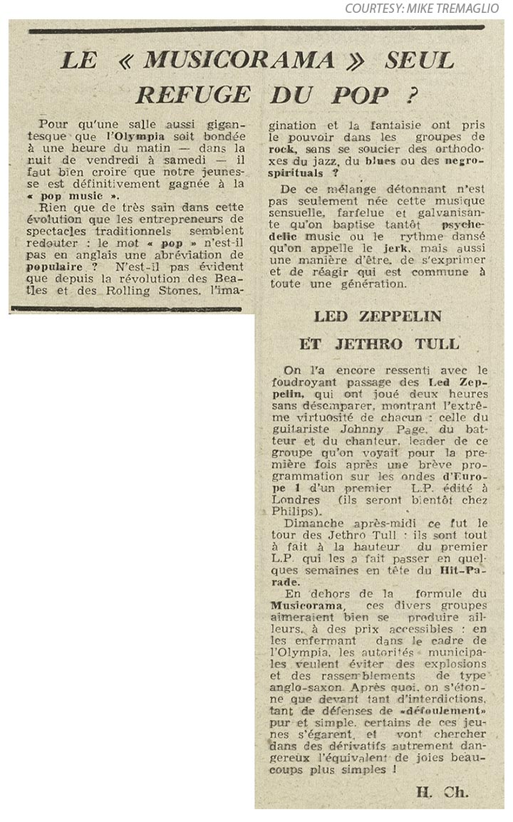 Paris Olympia 1969 (press)