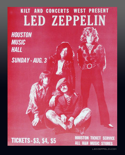 Houston '69 flyer