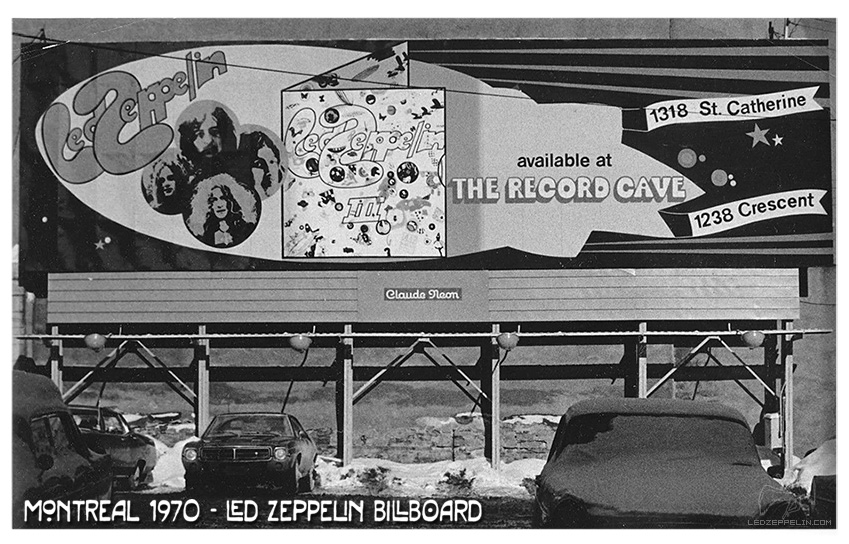 Montreal 1970 billboard