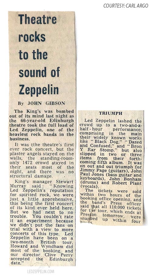 Edinburgh 1973 Review (Evening News)
