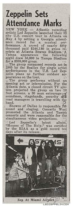 Atlanta - Tampa 1973 (press)