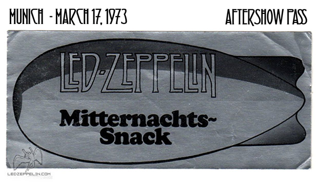 Munich 1973 - pass