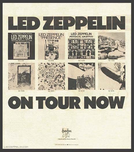 1977 On Tour Now ad
