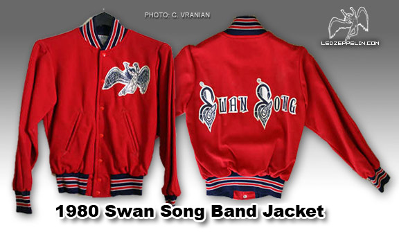 1980 Swan Song Band Jacket