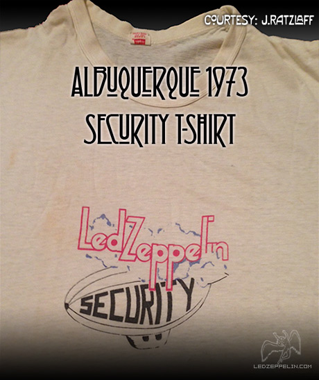Albuquerque 1973 Security T-shirt