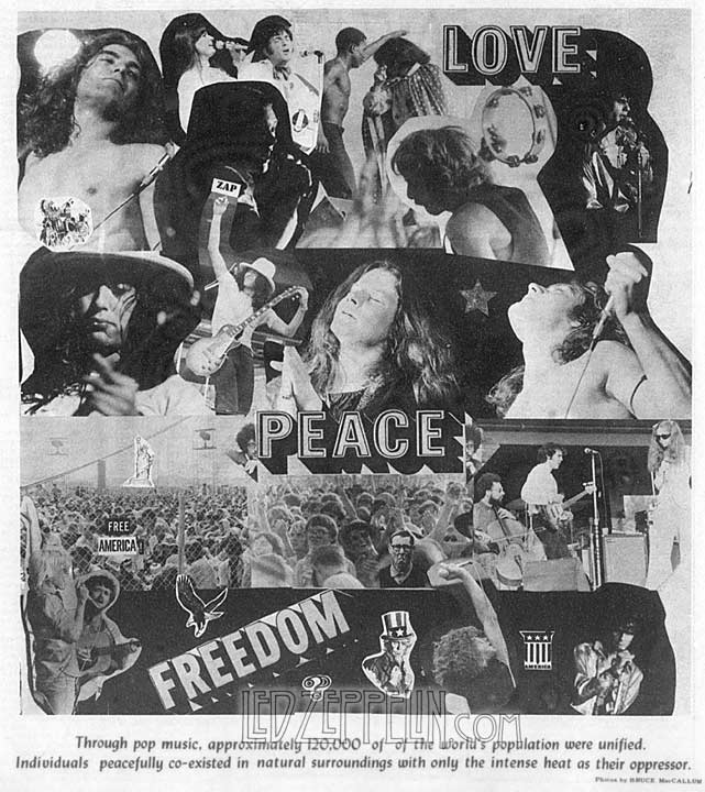 Atlanta Pop Festival 1969 - press
