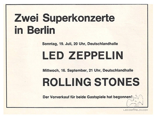 Berlin 1970 Ad