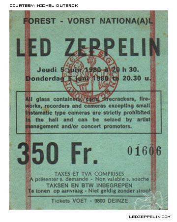 Brussels 6.20.80