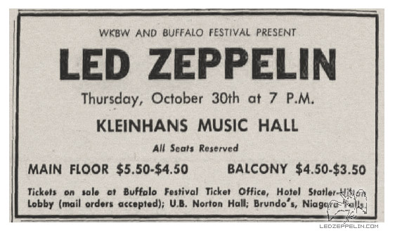 Buffalo 1969 ad