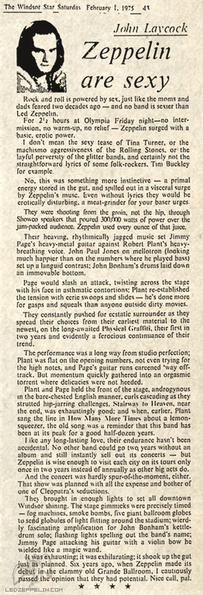 Detroit 1975 review