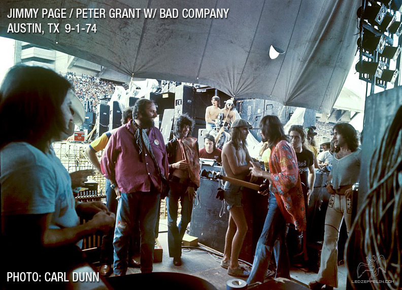Page / Grant with Bad Company (9-74)