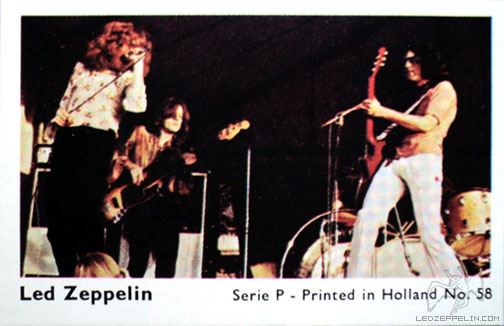 Holland 1970s Music Trading Card