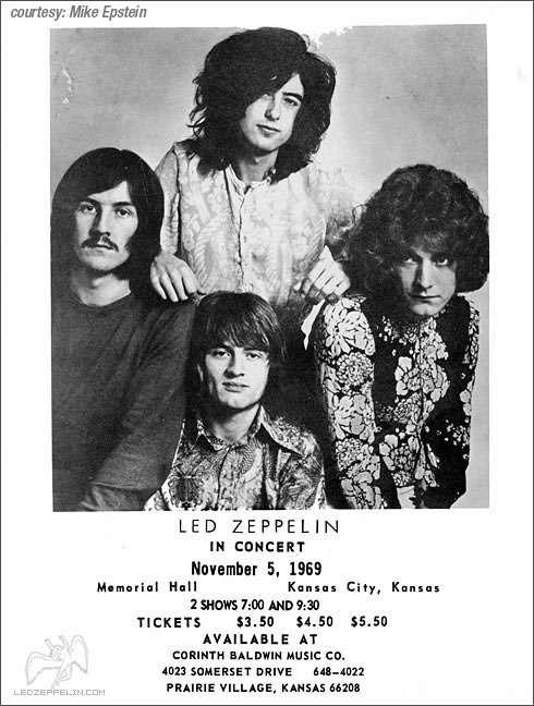 Kansas City 11/5/69 poster