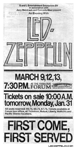 LA '77 ad (original dates)