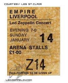 Liverpool 1973 ticket