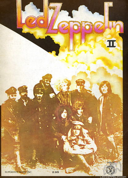 Led Zeppelin 2 - Music Book (1969)