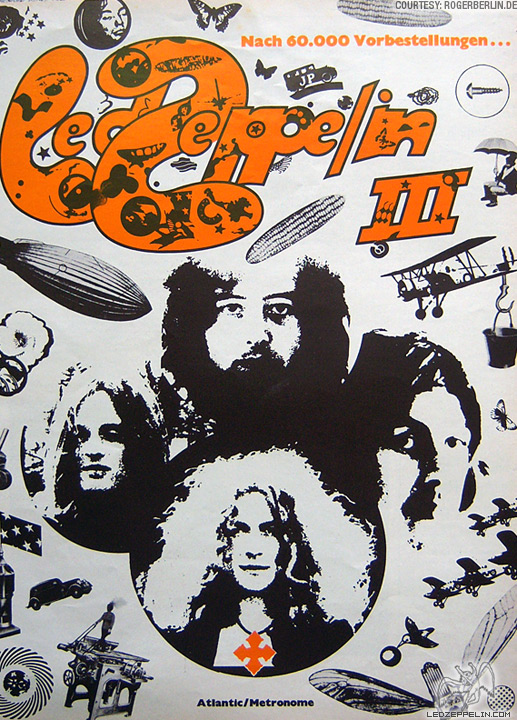 Led Zeppelin III ad (Germany)