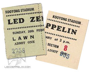 Melbourne 1972 tickets