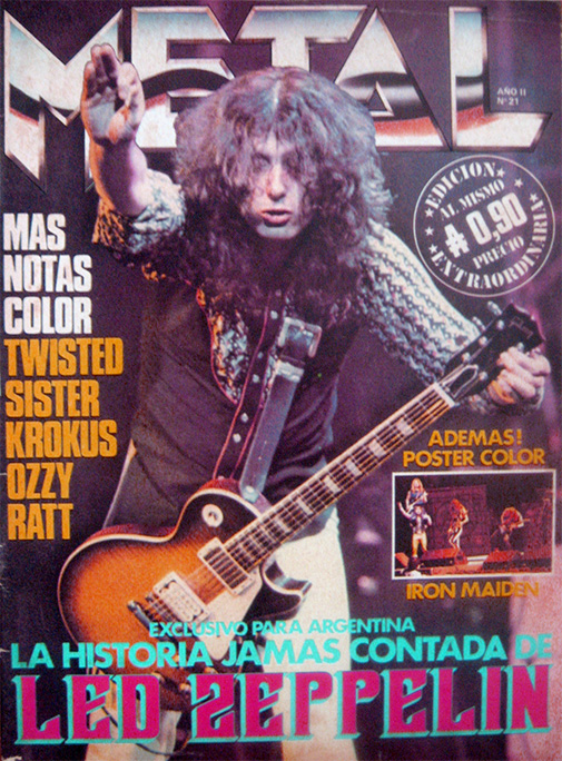 Metal magazine (Argentina) July 1985