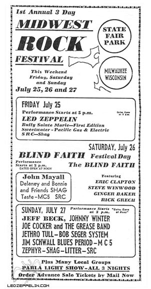 Mid-West Rock Festival '69 ad
