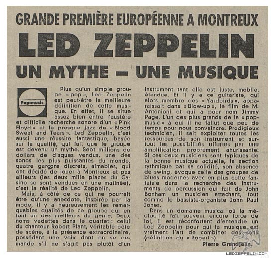 Montreux 1970 (press)