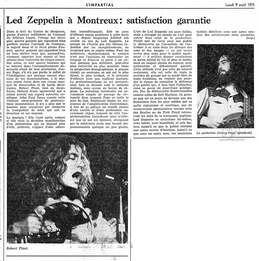 Montreux 1971 (review)