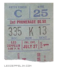 NY '73 ticket