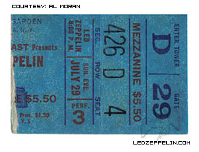 NY '73 ticket