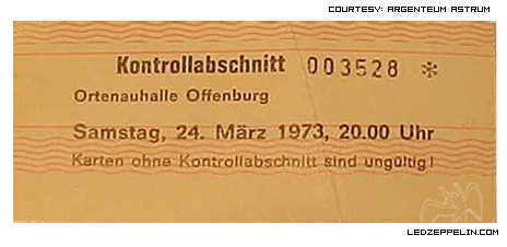 Offenberg 3.24.74 ticket