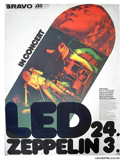 Offenberg '73 concert poster