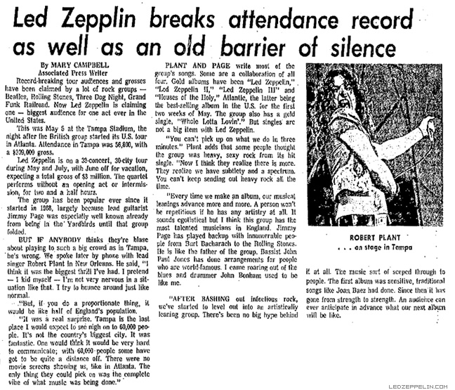 Tampa '73 press