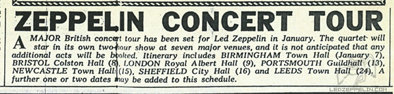 UK 1970 Tour (press)