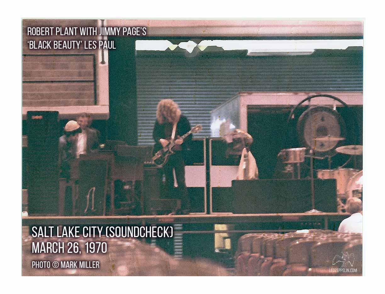 Salt Lake City 1970 (soundcheck) RP with Black Beauty Les Paul