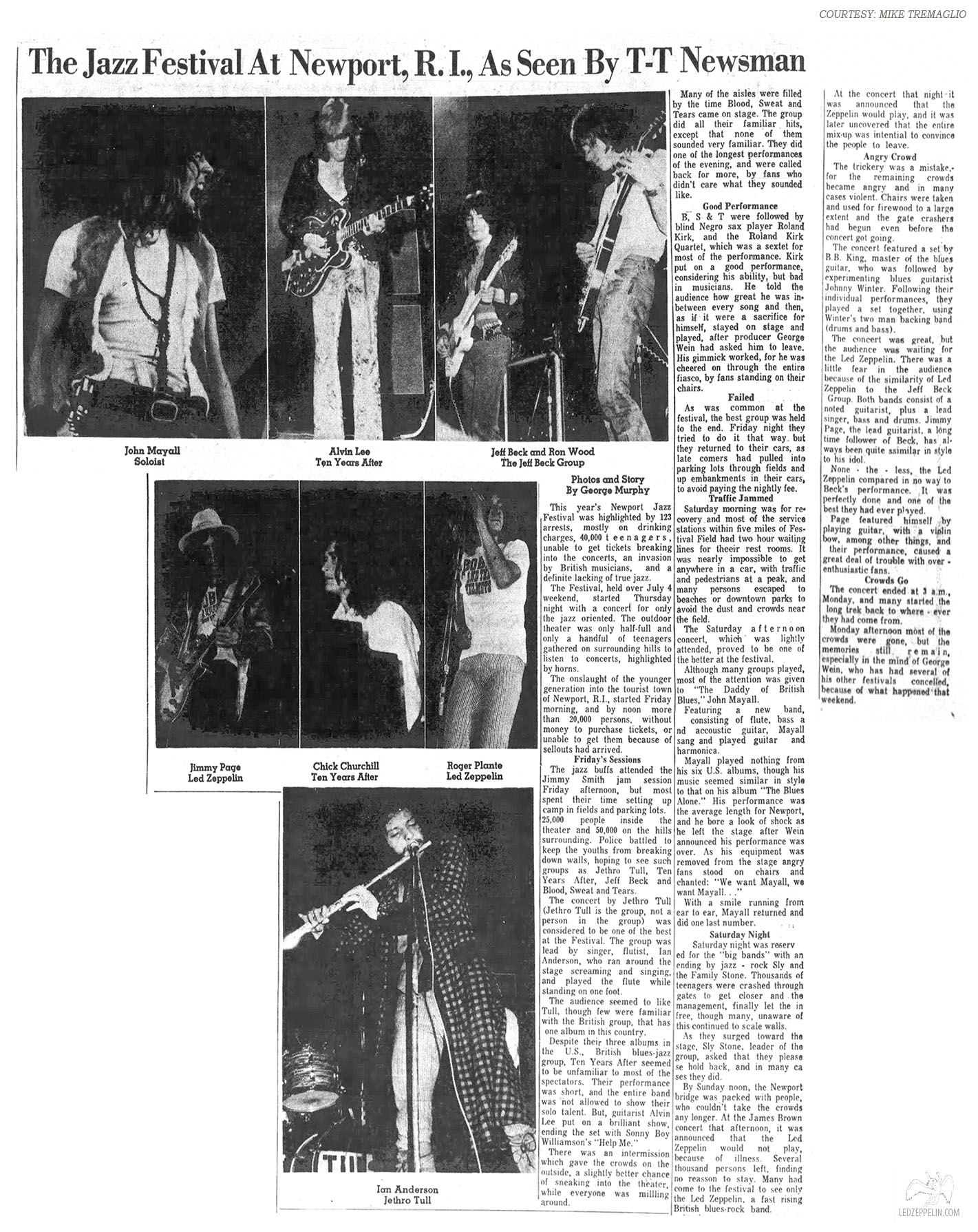 Newport Jazz Festival 1969 - Review