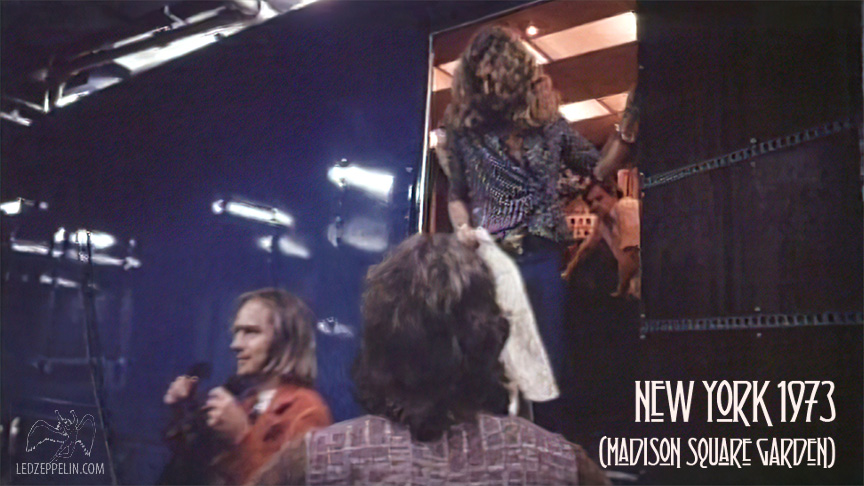 New York (MSG) 1973 Backstage - Robert Plant