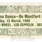 Leicester 3.13.69 ticket