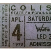Indianapolis 1970 ticket
