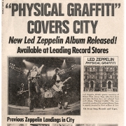 1975 Physical Graffiti Newspaper Ad