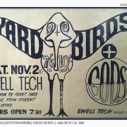 Ewell Tech College 1968 (poster / handbill)
