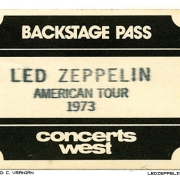 '73 U.S. Backstage Pass