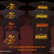 1977 Tour - Showco Crew Shirt Collection