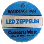 1977 backstage pass
