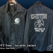 1977 Tour - Security Jacket