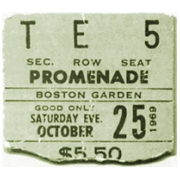 Boston '69 ticket