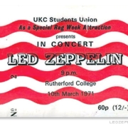 Canterbury '71 ticket
