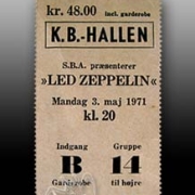 Copenhagen 1971 Ticket