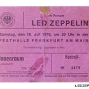 Frankfurt 7.18.70 ticket