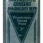 Knebworth 79 - promoter guest pass