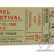 Laurel Pop Festival 1969 (ticket)
